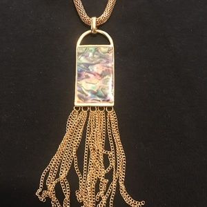 Gold plated necklace